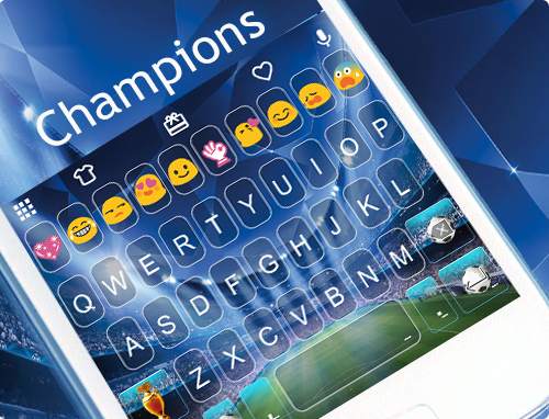 Soccer Champion Keyboard Theme screenshot 5