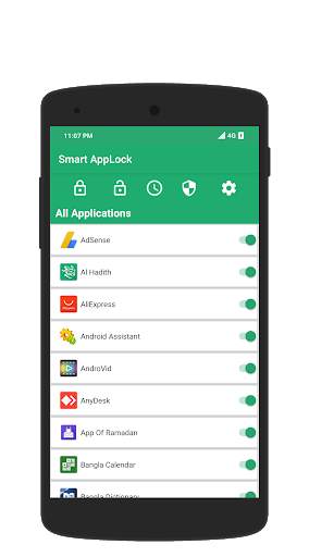 AppLock lock apps pin pattern lock screenshot 2