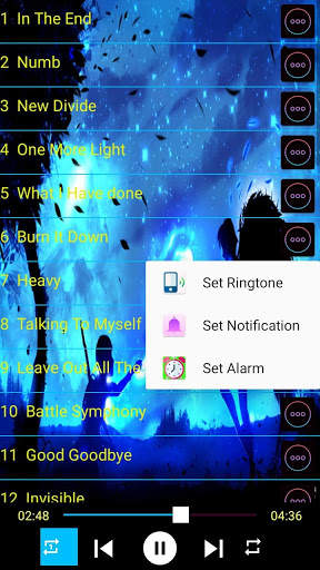Linkin Park Songs Free Ringtone screenshot 2
