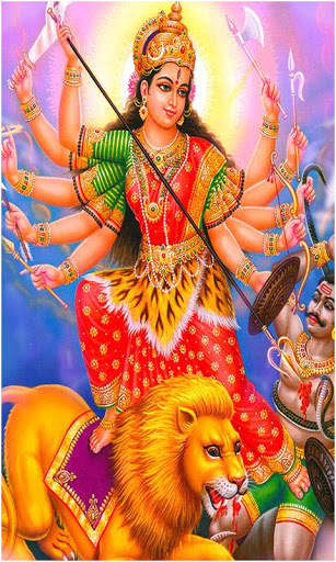 Maa Durga Devi Wallpapers 5 تصوير الشاشة