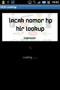 Lacak Nomor Telepon HLR Lookup screenshot 1