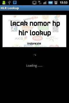 Lacak Nomor Telepon HLR Lookup скриншот 1