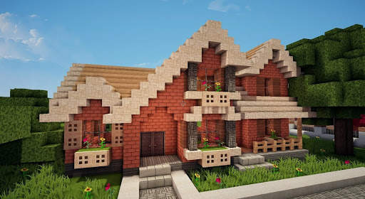 World Mini Craft 2021 - 3D Crafting & Building screenshot 1