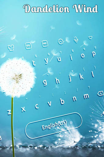 Dandelion Wind Keyboard screenshot 2