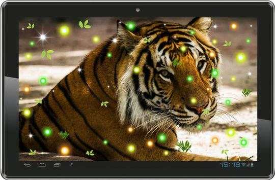 Tigers Voice live wallpaper screenshot 1