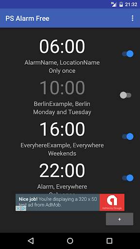 PS Alarm Free screenshot 2