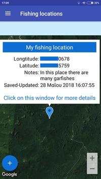 GPS Fishing Tracking screenshot 14