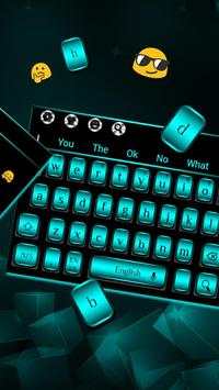 Business Black Blue Keyboard screenshot 2