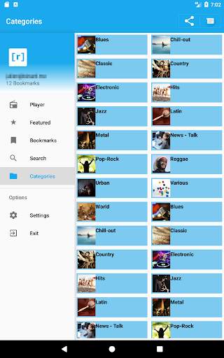 Nomy : Shoutcast RadIO Media Player screenshot 11