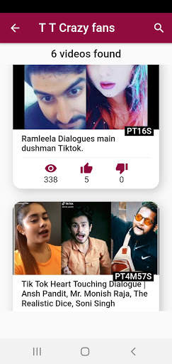 Tik Talk funny video clips app screenshot 2