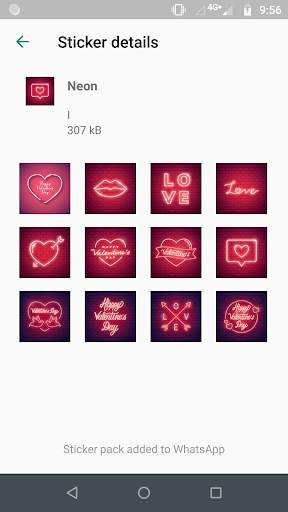 Love Stickers for Whatsapp (WAStickerApps) screenshot 3