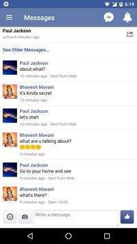 Small Lite for Facebook   Messenger screenshot 2