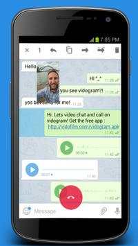 Messenger Telegram Free SMS & Free Calling screenshot 1