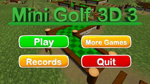 Mini Golf 3D 3 स्क्रीनशॉट 2