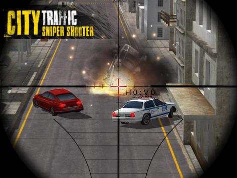 3D Lalu Lintas Kota Sniper Sh screenshot 10