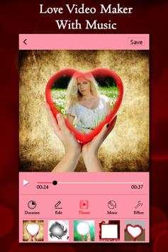Love Video Maker With Music 2018 screenshot 2