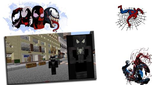 Symbiote team MOD for Minecraft PE screenshot 2