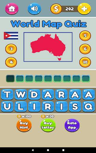 Fun Quizzes - World Map Quiz screenshot 11