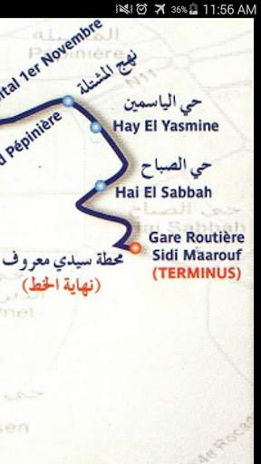 Oran Tram Map screenshot 3