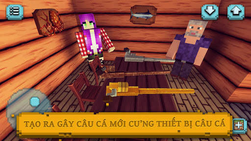 Square Fish: Trò chơi Câu cá screenshot 3