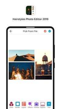 Hairstyles Photo Editor 2019 screenshot 3