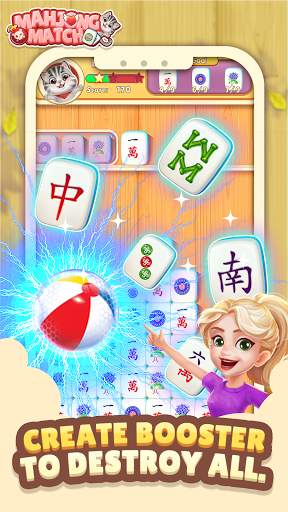 Mahjong Crush - Free Match Puzzle Game screenshot 2