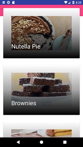 Baking App 1 تصوير الشاشة