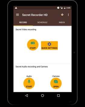Secret Recorder Video HD screenshot 9