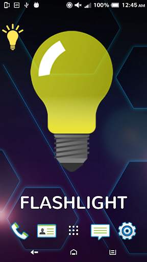 Super LED Flashlight & Widget screenshot 2