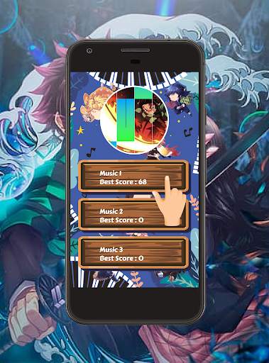 Piano Kimetsu Demon No Yaiba screenshot 1