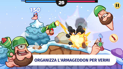 Worm Battle - Vermi In Guerra screenshot 2