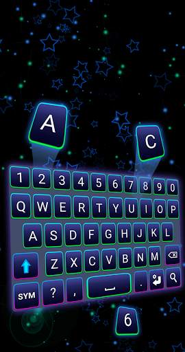 Neon Keyboard स्क्रीनशॉट 1