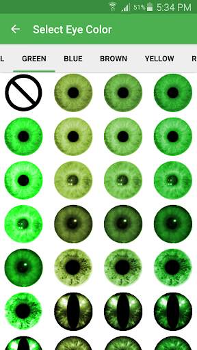Eye Color Changer - Camera screenshot 1