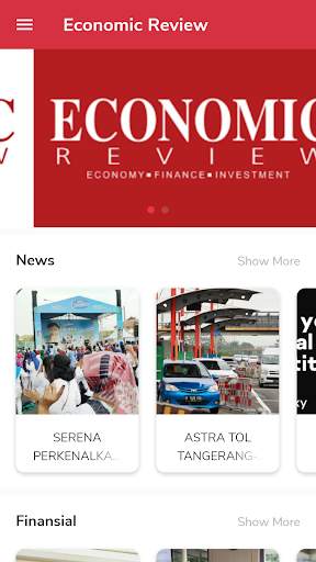 Economic Review News 1 تصوير الشاشة