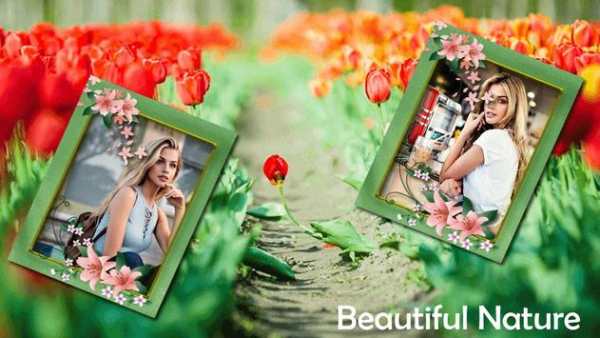 Natural Dual Photo Frames screenshot 3