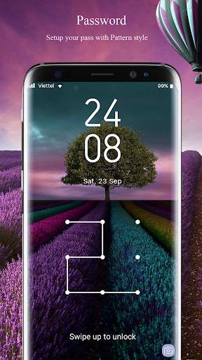 Lock screen for  Galaxy S8 edge screenshot 1