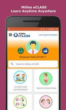 MiDas eCLASS screenshot 1