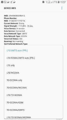 4G LTE Only Network Pro screenshot 2