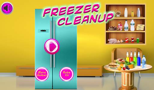 Freezer Cleaning Game for Girls screenshot 3