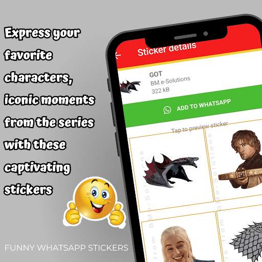 Funny WASticker Sticker Pack screenshot 3