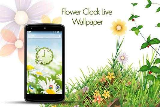 Flower Clock Live Wallpaper screenshot 6