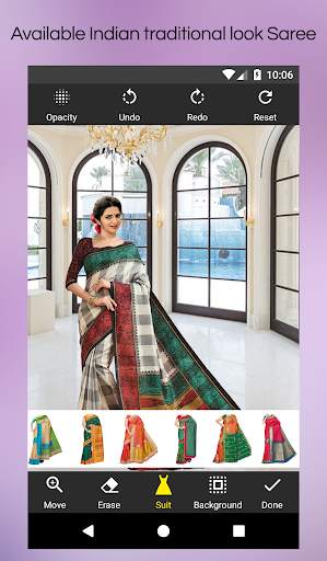 Women Saree Photo Suit Editor screenshot 2