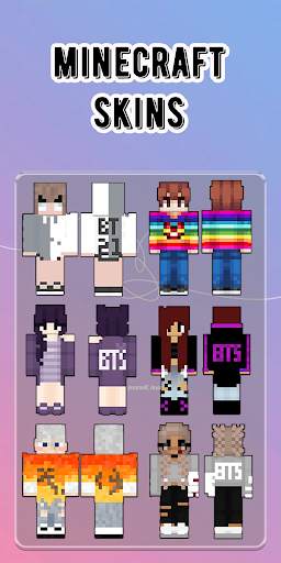 BTS Minecraft Skins screenshot 2