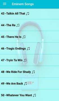 Eminem Songs Offline 6 تصوير الشاشة