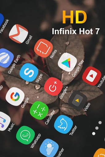 launcher Theme For Infinix 7 with photo editor screenshot 5