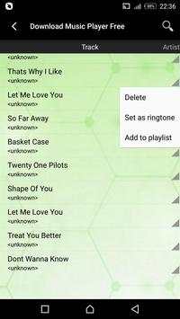 Download Music Player Free screenshot 2