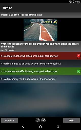 Motorcycle Theory Test UK Free скриншот 1