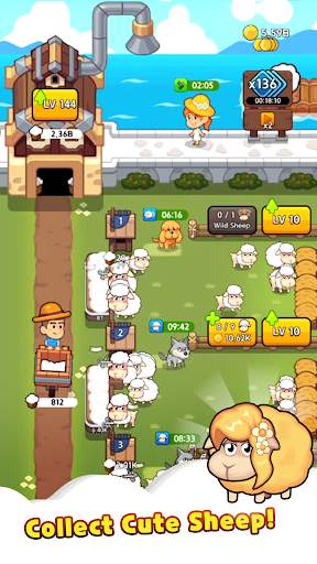 Sheep Farm : Idle Games & Tyco screenshot 2
