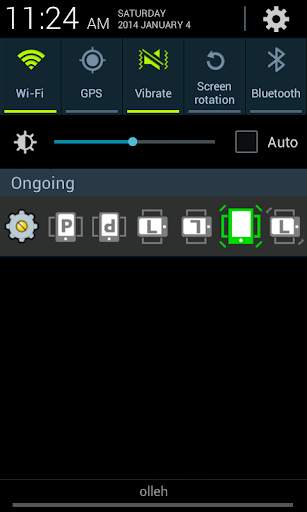 Rotation Locker Lite screenshot 1