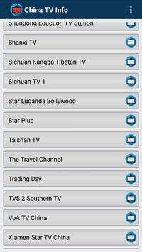 TV China Online Info Channels screenshot 8